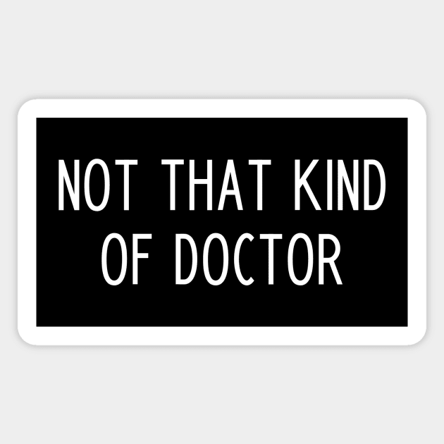 Funny PHD Graduation Slogan Sticker by kapotka